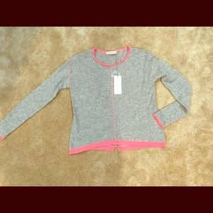 Rebecca Taylor 100% cashmere gorgeous sweater sz s